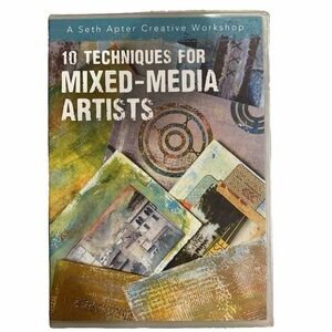 10 Techniques for Mixed-Media Artists DVD Seth Apter Creative Workshop NEW OOP